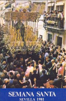 Cartel de la Semana Santa de Sevilla de 1981, obra de Fernando Salazar Piedra (Foto)