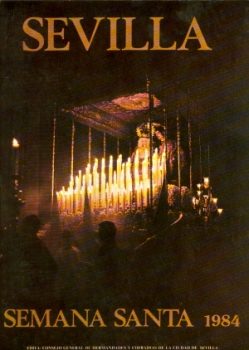Cartel de la Semana Santa de Sevilla de 1984, obra de Javier I. Velasco González (Foto)