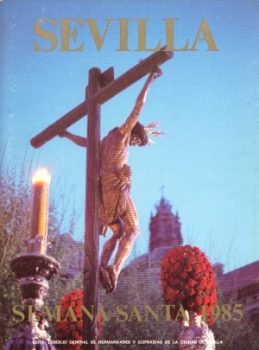Cartel de la Semana Santa de Sevilla de 1985, obra de José Mª Gutiérrez Guillén (Foto)