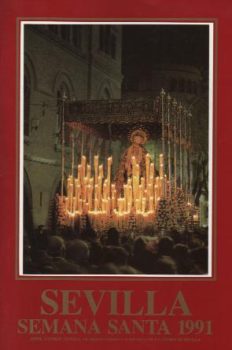 Cartel de la Semana Santa de Sevilla de 1991, obra de Antonio Pérez González (Foto)