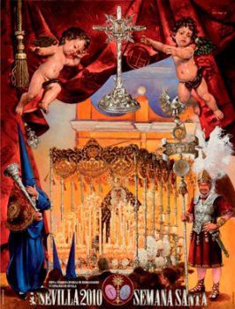 Cartel de la Semana Santa de Sevilla de 2010, obra de Luis Rizo Haro