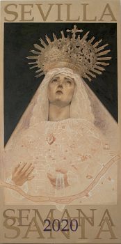 Cartel de la Semana Santa de Sevilla de 2020, obra de Daniel Bilbao Peña